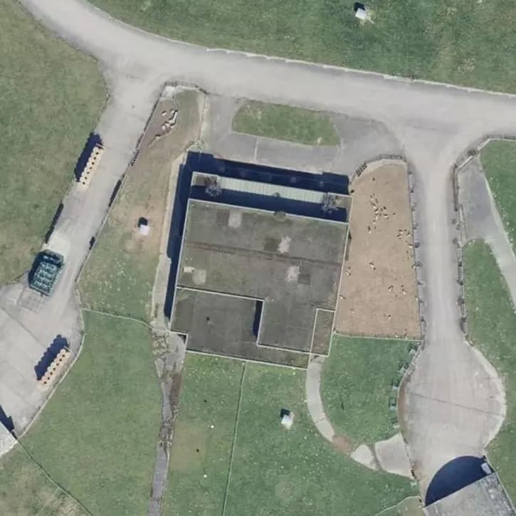 Verlaten Vliegveld