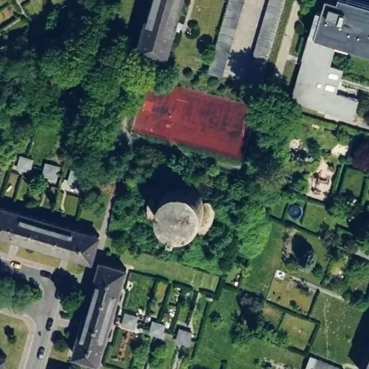 Verlaten Silo
