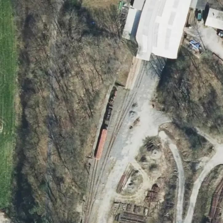 Verlaten Trein